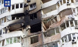乌克兰基辅市遭俄军大规模袭击 已致4死20伤